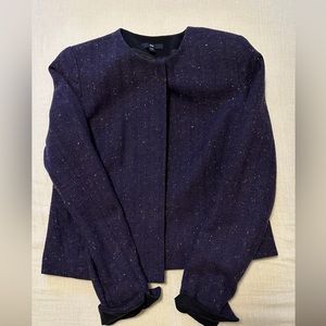 Gap Navy Tweed Jacket